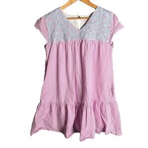 J. Marie Angelina Mini Dress Purple Size M